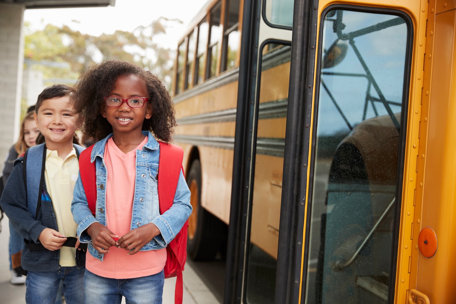 Student boarding transport safely